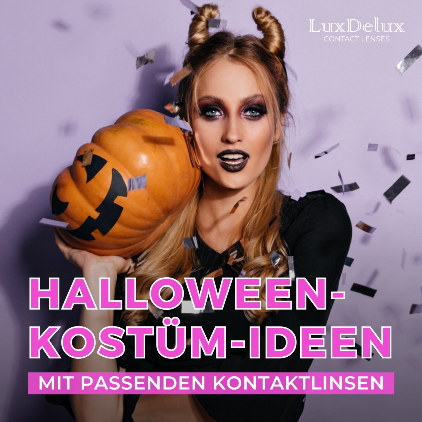 Halloween Kostüm Ideen mit passenden Kontaktlinsen