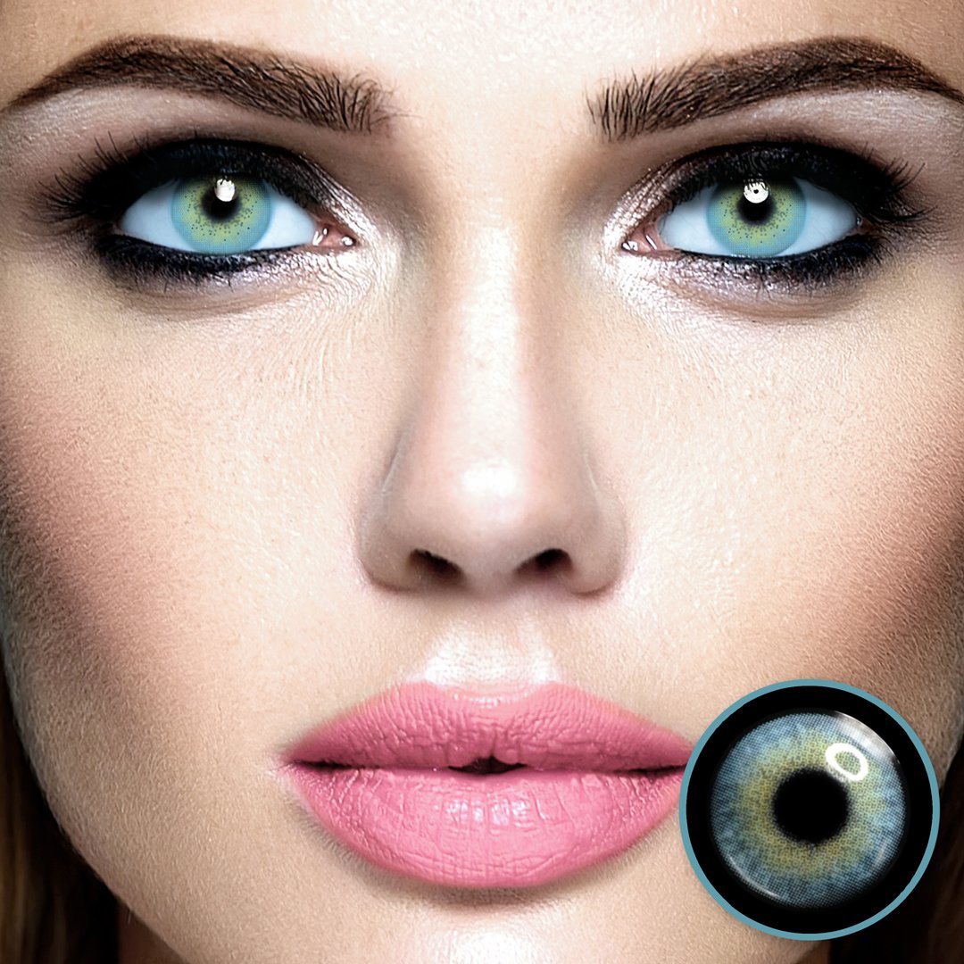 Unsere beste farbige Kontaktlinsen mit 'Stärke
