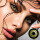 Farbige Kontaktlinsen mit Sehstärke Fidelio Beige-Brownl + GRATIS BOX -2.00 DPT (in Minus)