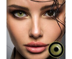 Kontaktlinsen für dunkle Augen - Fidelio Beige-Brown + GRATIS BOX -6.50 DPT (in Minus)