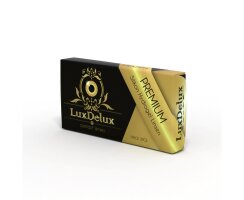 Graue Kontaktlinsen LuxDelux - Baracuda Gray + GRATIS BOX -2.00 DPT (in Minus)
