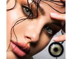 Kontaktlinsen für braune Augen mit Stärke -...