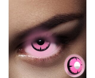 Farbige Kontaktlinsen Uv Neon Pinktarget Ohne Starke 14 95