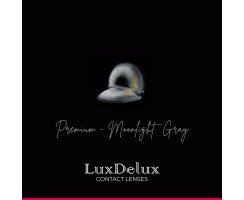 Moonlight Gray - graue Farblinsen mit Umrandung - Limited Edition - 3 Monatslinsen