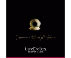Moonlight Green - grüne Silikon Hydrogel Kontaktlinsen - Limited Edition