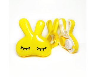 Kontaktlinsen Aufbewahrungsbox SET - Bunny - Gelb