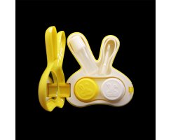 Kontaktlinsen Aufbewahrungsbox SET - Bunny - Gelb