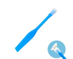Stäbchen in Blau - hilfreiche als Einsetzhilfe für Kontaktlinsen - klein und handlich