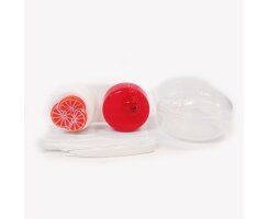 Cute Contact Lens Case - Kontaktlinsenaufbewahrung Box mit 4-Teilig - verschiedene Designs