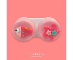 Cute Contact Lens Case - Kontaktlinsenaufbewahrung Box mit Zubehör verschiedene Designs