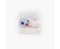 Kleines Küken Hellblau- Cute Contact Lens Case -...