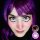 Naturally Sweet Violet (MIT und OHNE SEHSTÄRKE) LuxDelux lila farbige Kontaktlinsen für Cosplay und Halloween