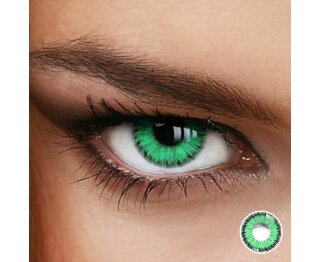 Farbige Kontaktlinsen Ever Green -7.00