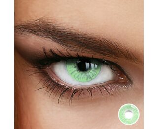 Farbige Kontaktlinsen Naturally Sweet Green -1.00