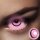 UV Neon Pink leuchtende Party Linsen - Schwarzlich Kontaktlinsen rosa LuxDelux