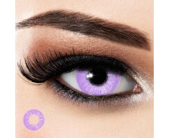 Farbige Kontaktlinsen Naturally Sweet Violet (ohne Stärke)