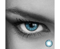 SOONY BLUE - blaue Jahreslinsen LuxDelux bis zu 12 Monaten