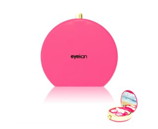Elegant und Stylisch - Kontaktlinsen Aufbewahrungsbox SET - Portemonnaie - Pink