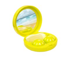 Kontaktlinsen Aufbewahrungsbox SET - fruity - mit Ananas - für unterwegs