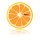 Kontaktlinsen Aufbewahrungsbox SET - fruity - mit Orange - für unterwegs