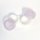 Kontaktlinsenbehälter - Aufbewahrungsbox - Violet - transparent und kompakt