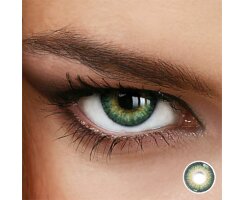 Farbige Jahreslinsen - Jade Grün / Daisy Green -1.75 DPT