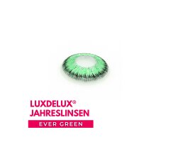 Farbige Kontaktlinsen Ever Green (MIT und OHNE Stärke/Power - von Minus -12.00 DPT bis Plus +5.00 DPT)