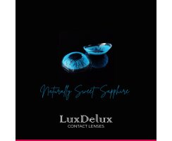 Naturally Sweet Sapphire blaue Kontaktlinsen  (MIT und OHNE Stärke/Power - von Minus -12.00 DPT bis Plus +5.00 DPT)