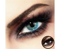 LuxDelux Calypso Blue-Beige 2-Farbton Kontaktlinsen in...