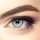 LuxDelux Toco Inter-Gray Farbige Kontaktlinsen ohne Sträke - Monatslinsen Grau Beige und hohe Deckkraft